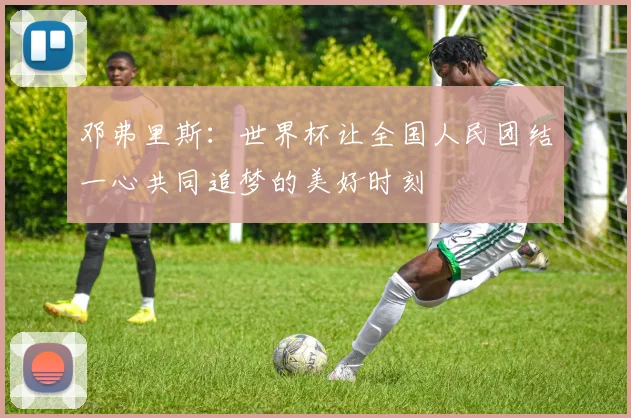 邓弗里斯：世界杯让全国人民团结一心共同追梦的美好时刻